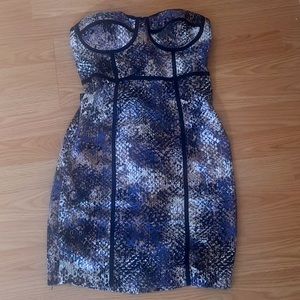 *Last Chance* Dynamite strapless body con mini dress sz 11